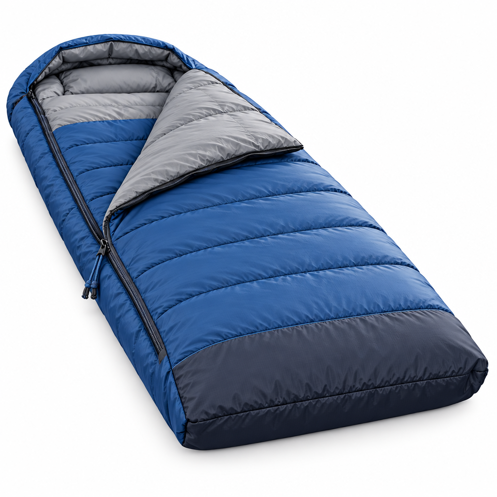 Delvonna 3-Season Hooded Camping Sleeping Bag image 5