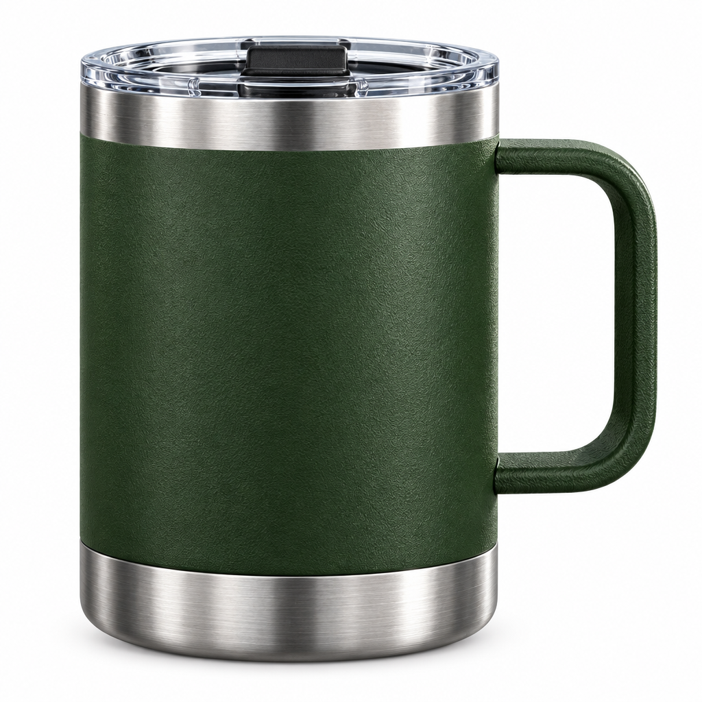 Delvonna 20 oz Double-Wall Stainless Steel Camping Mug image 3